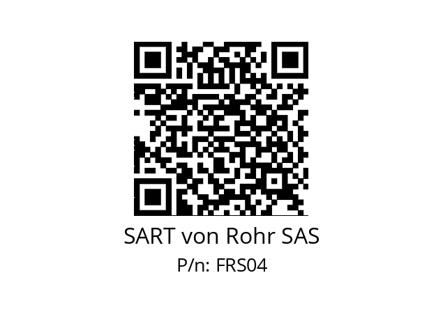   SART von Rohr SAS FRS04