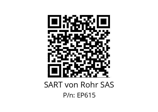   SART von Rohr SAS EP615