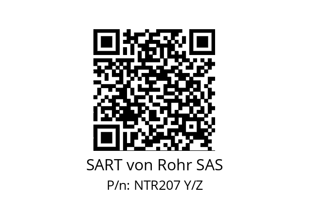   SART von Rohr SAS NTR207 Y/Z