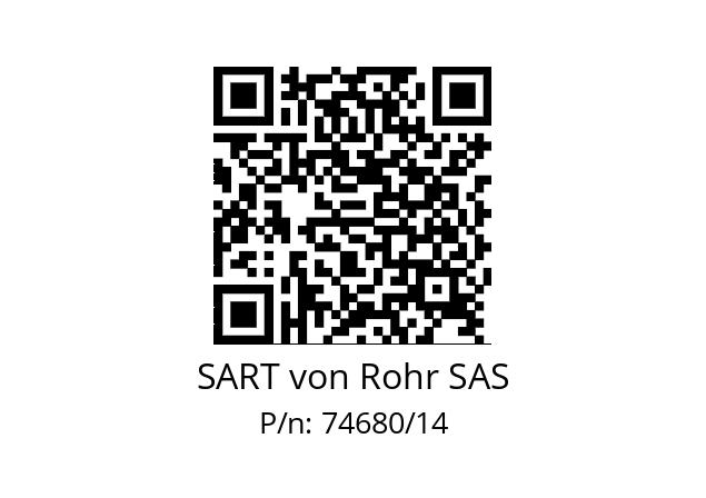   SART von Rohr SAS 74680/14