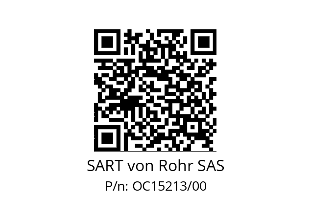   SART von Rohr SAS OC15213/00