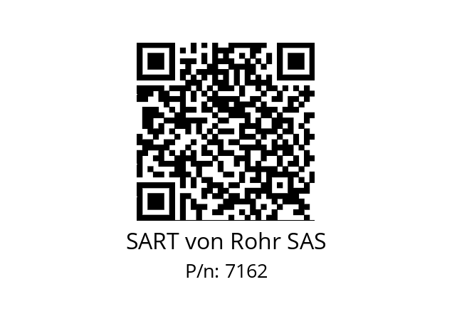   SART von Rohr SAS 7162