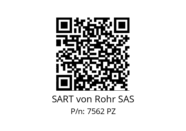   SART von Rohr SAS 7562 PZ