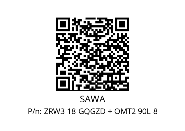   SAWA ZRW3-18-GQGZD + OMT2 90L-8