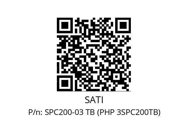   SATI SPC200-03 TB (PHP 3SPC200TB)