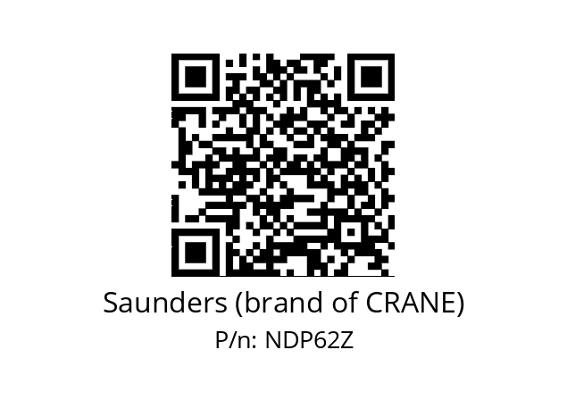   Saunders (brand of CRANE) NDP62Z