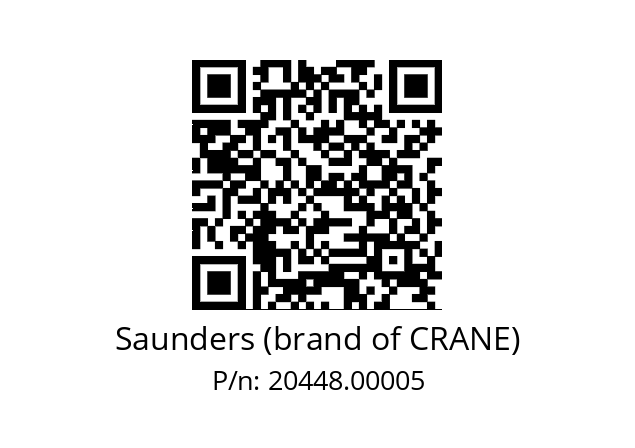   Saunders (brand of CRANE) 20448.00005