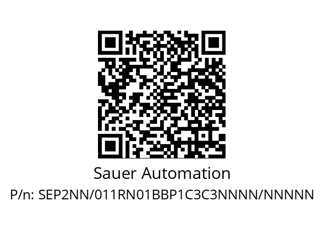   Sauer Automation SEP2NN/011RN01BBP1C3C3NNNN/NNNNN