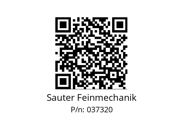   Sauter Feinmechanik 037320