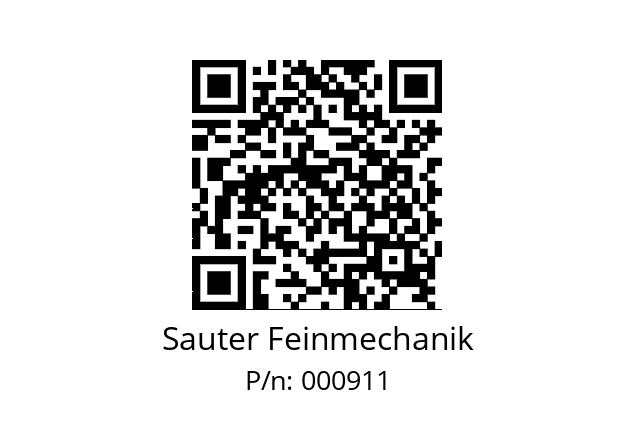   Sauter Feinmechanik 000911