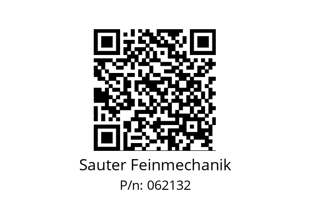   Sauter Feinmechanik 062132