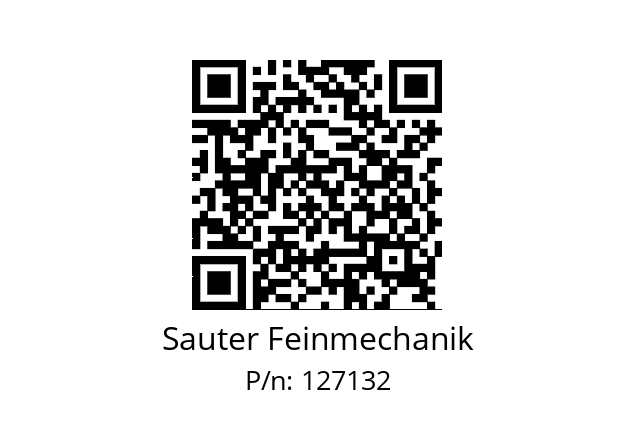   Sauter Feinmechanik 127132