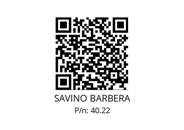   SAVINO BARBERA 40.22