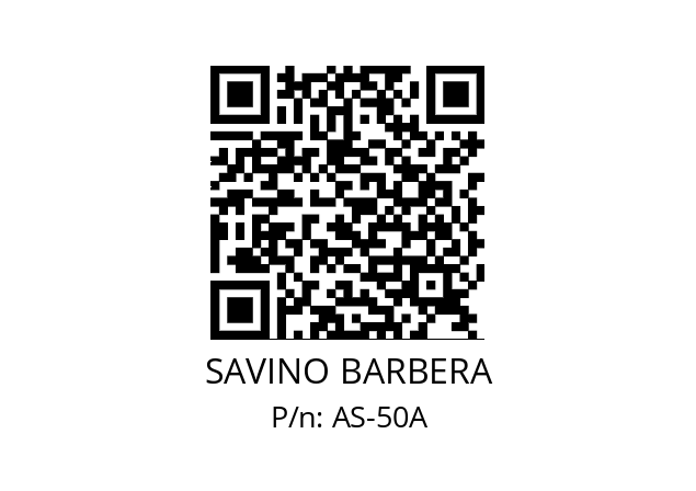   SAVINO BARBERA AS-50A