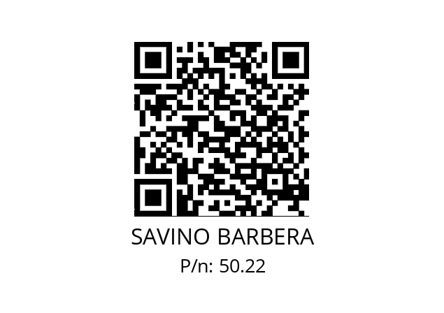   SAVINO BARBERA 50.22