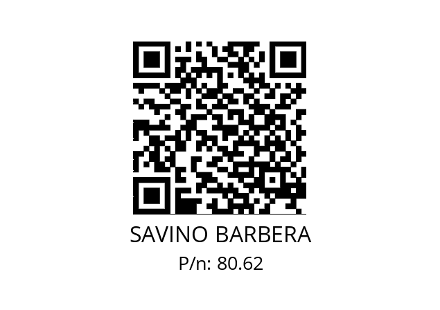   SAVINO BARBERA 80.62