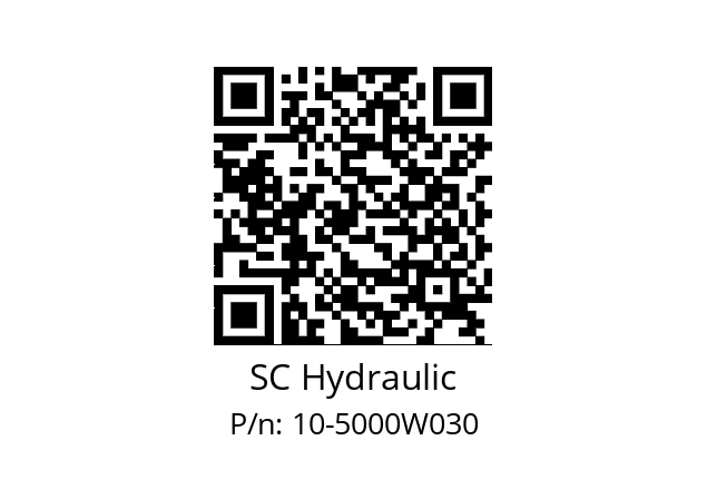   SC Hydraulic 10-5000W030