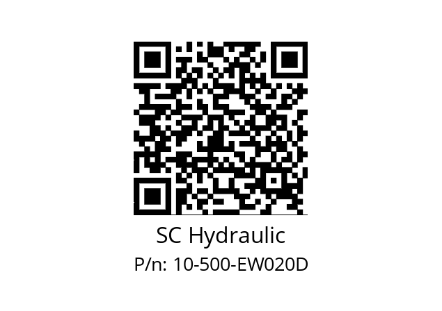   SC Hydraulic 10-500-EW020D