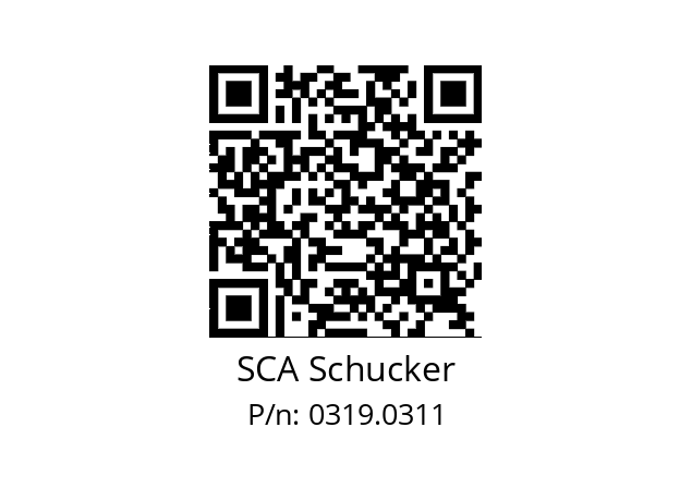   SCA Schucker 0319.0311