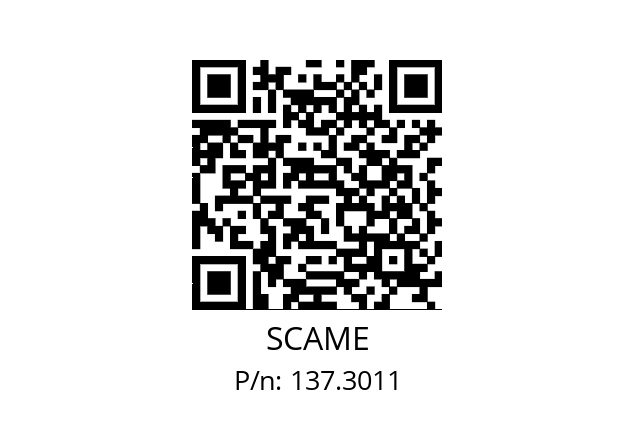   SCAME 137.3011