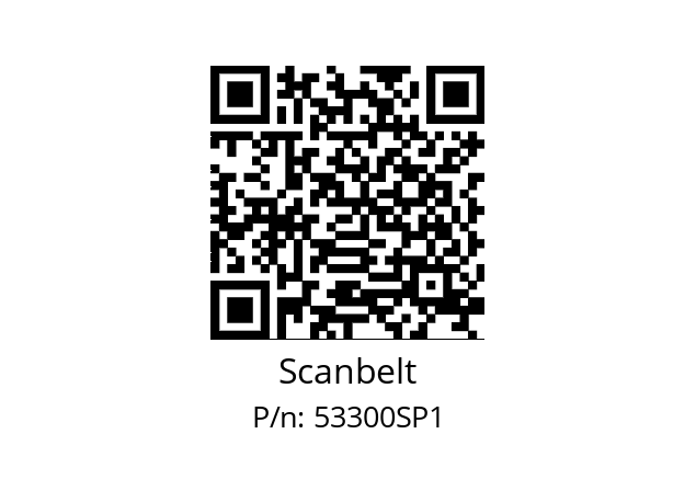   Scanbelt 53300SP1