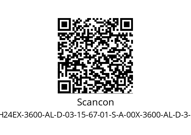   Scancon SCH24ESCH24EX-3600-AL-D-03-15-67-01-S-A-00X-3600-AL-D-3-15-67-01-S-A-00