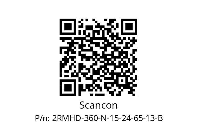   Scancon 2RMHD-360-N-15-24-65-13-B