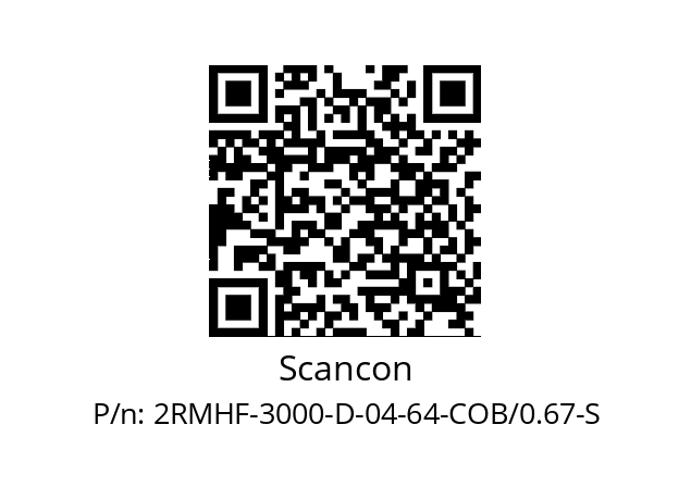   Scancon 2RMHF-3000-D-04-64-COB/0.67-S