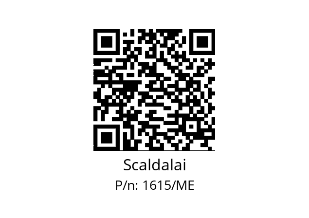   Scaldalai 1615/ME