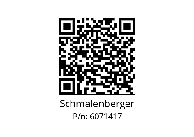   Schmalenberger 6071417