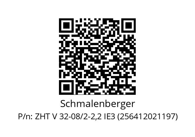   Schmalenberger ZHT V 32-08/2-2,2 IE3 (256412021197)