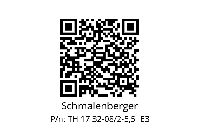   Schmalenberger TH 17 32-08/2-5,5 IE3