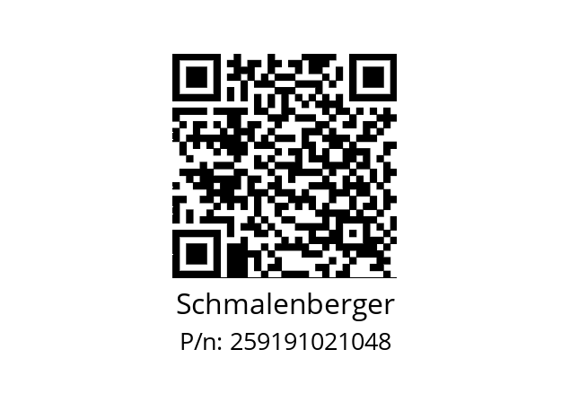   Schmalenberger 259191021048