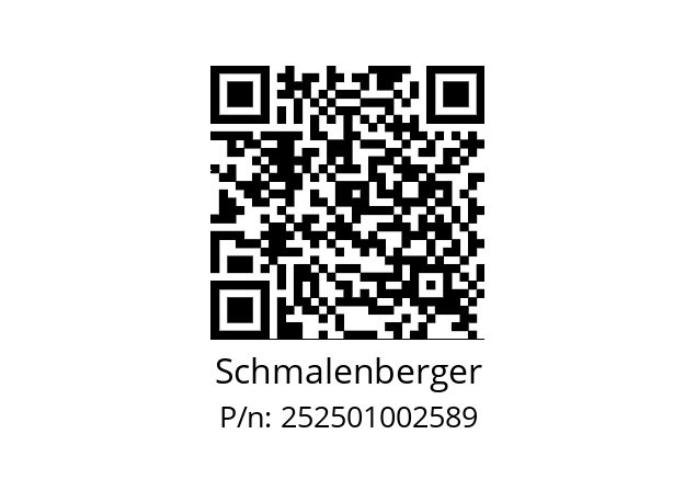   Schmalenberger 252501002589