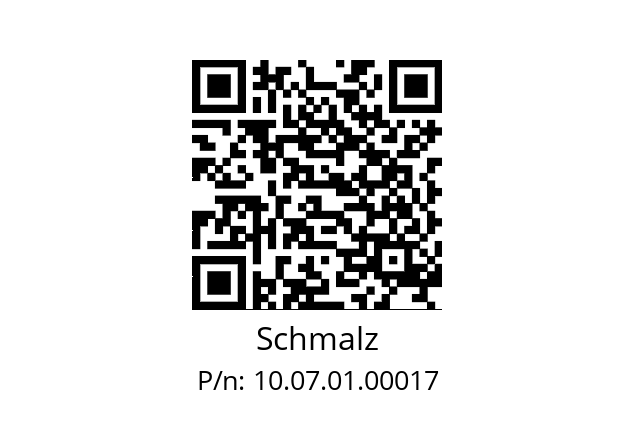   Schmalz 10.07.01.00017