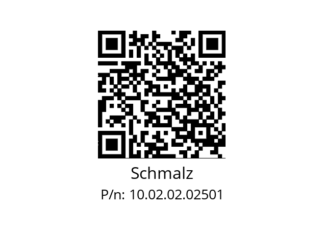   Schmalz 10.02.02.02501