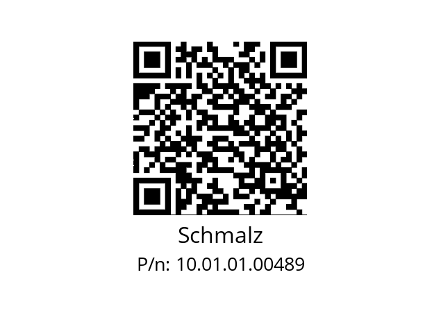   Schmalz 10.01.01.00489