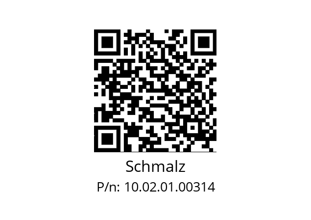   Schmalz 10.02.01.00314