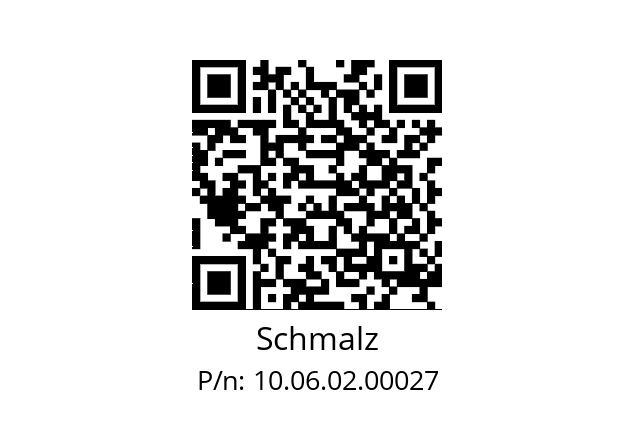   Schmalz 10.06.02.00027