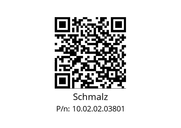   Schmalz 10.02.02.03801