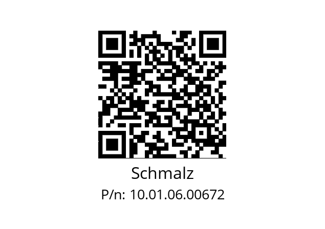   Schmalz 10.01.06.00672