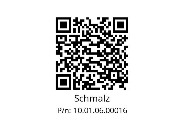   Schmalz 10.01.06.00016