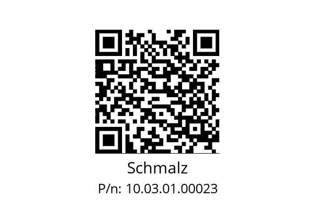   Schmalz 10.03.01.00023