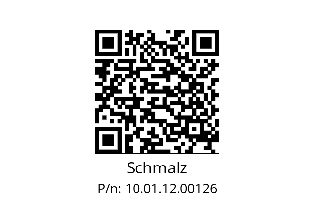   Schmalz 10.01.12.00126