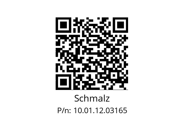   Schmalz 10.01.12.03165