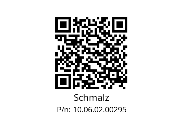   Schmalz 10.06.02.00295