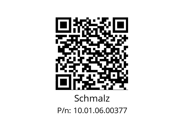   Schmalz 10.01.06.00377