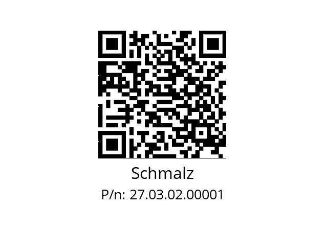   Schmalz 27.03.02.00001