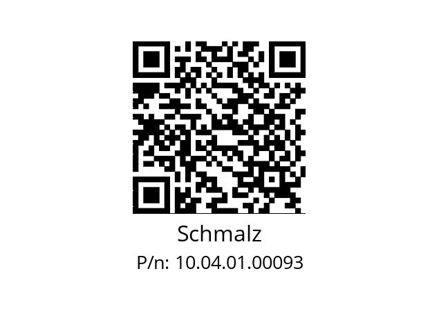   Schmalz 10.04.01.00093