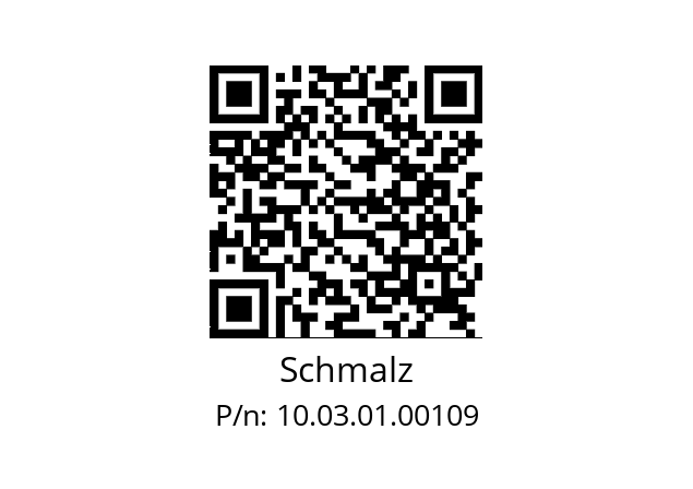   Schmalz 10.03.01.00109